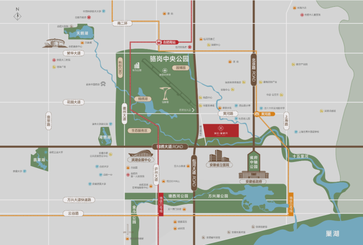 樾湾新房周边配套-价格凯发天生赢家合肥琥珀星(图5)